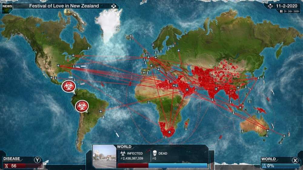 Plague Inc became extremely popular since the start of the pandemic